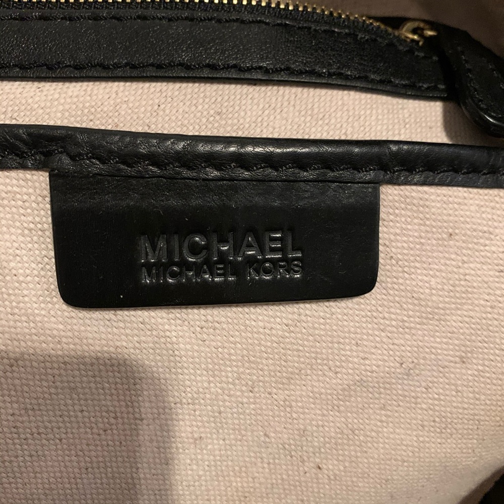 Authentic Michael Kors Leather Hobo - image 8